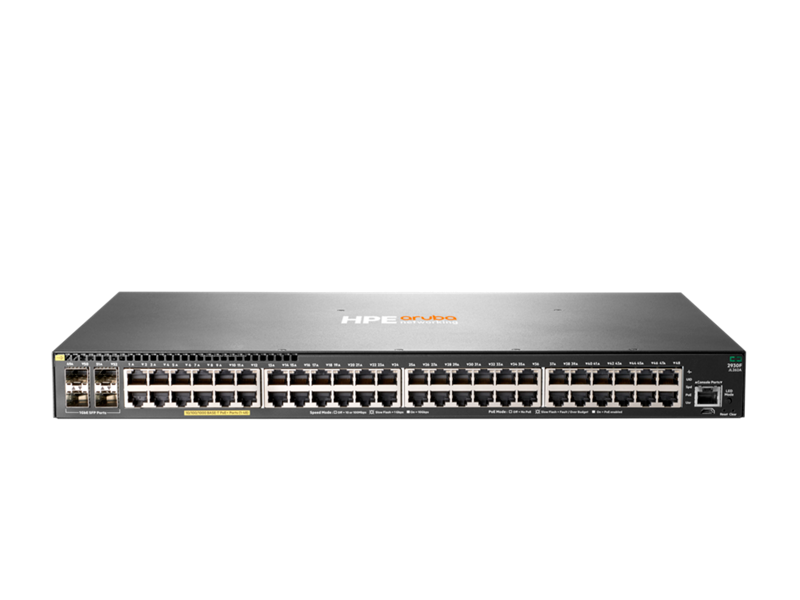 Aruba 2930F 48G PoE+ 4SFP Switch JL262A